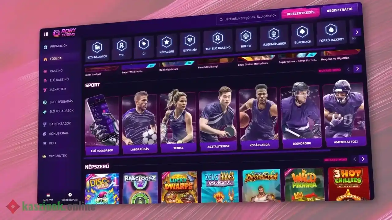 Roby Casino - Giochi e Slot Online